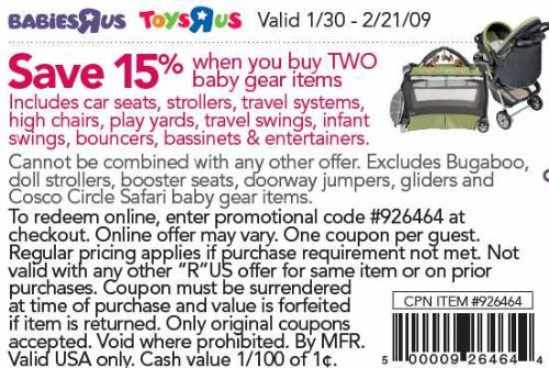 BabiesRUs : Coupons for Baby